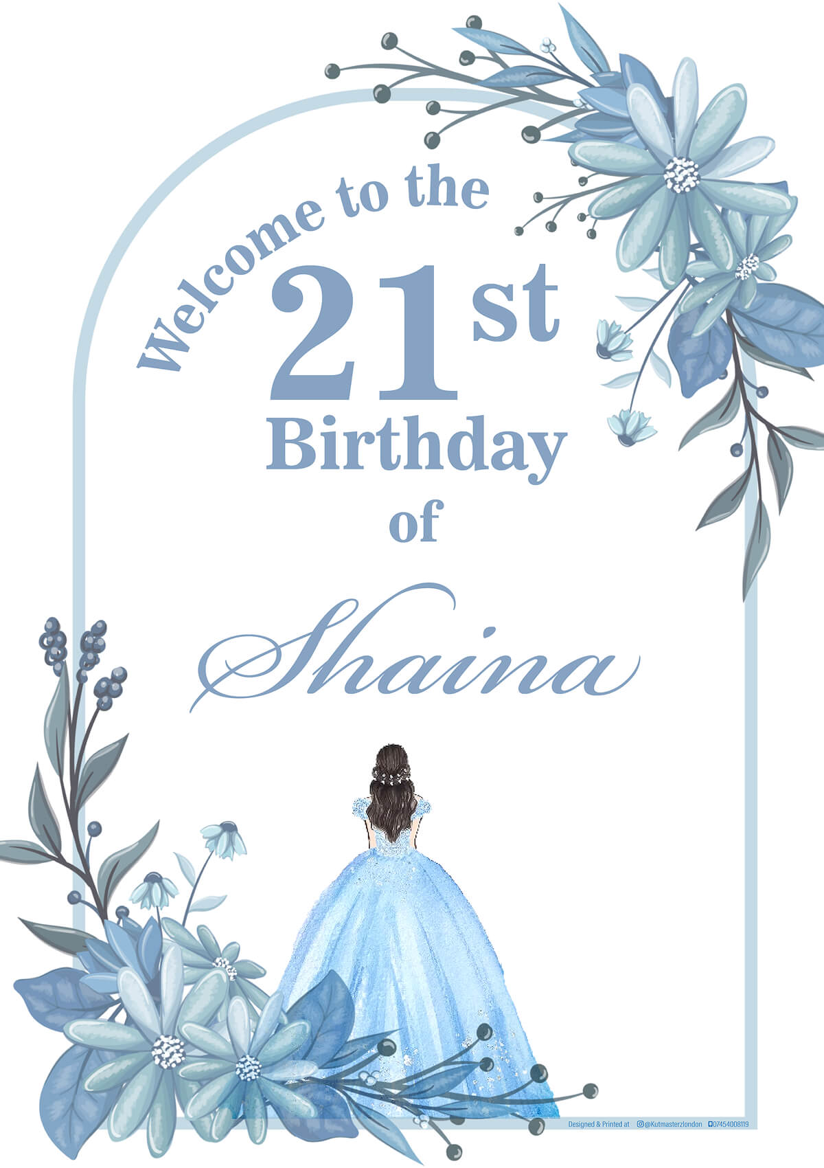 Customizable Welcome Poster – Perfect for Every Occasion!