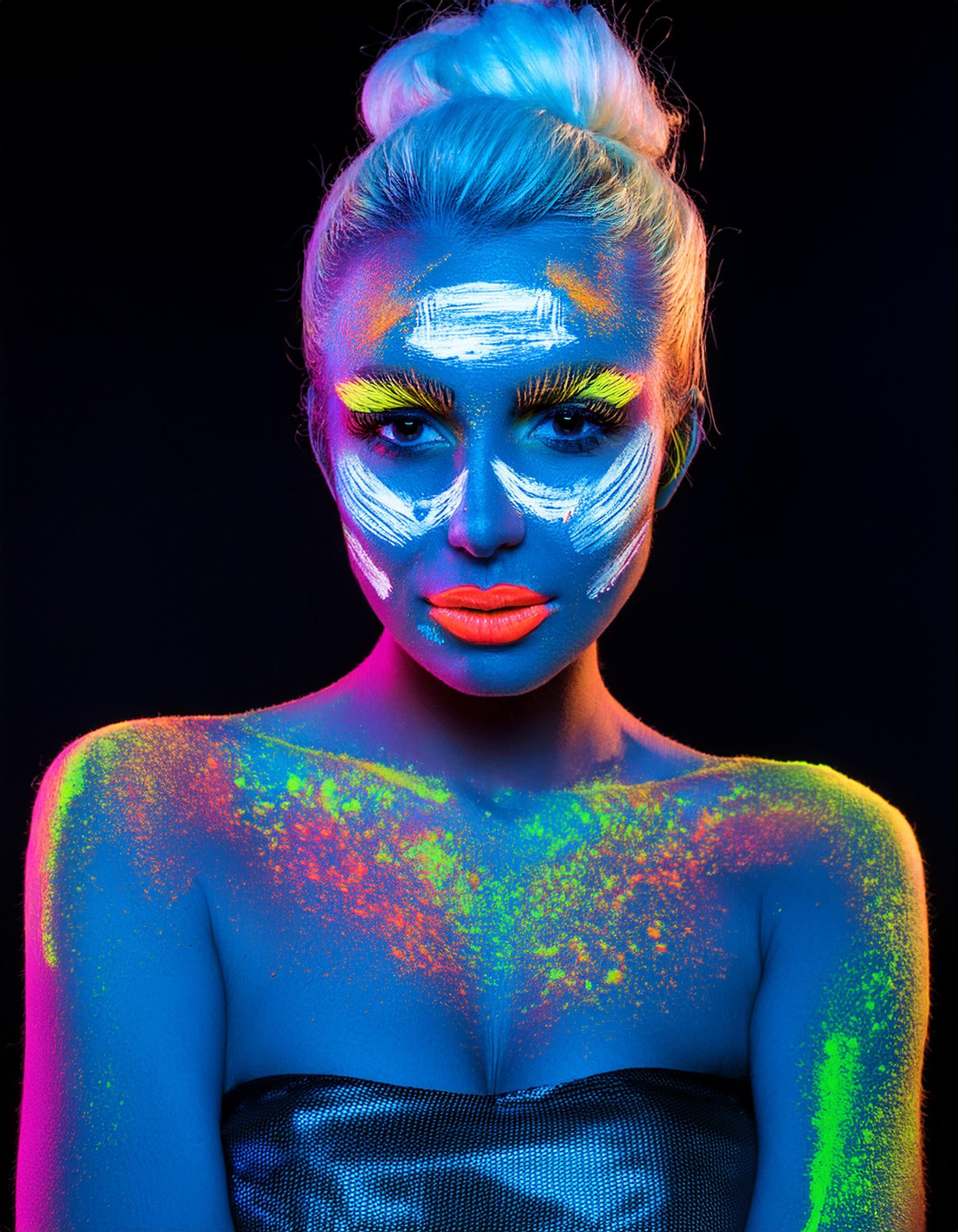 Fluorescent Poster Printing -  (Fluorescent SPOT colour)