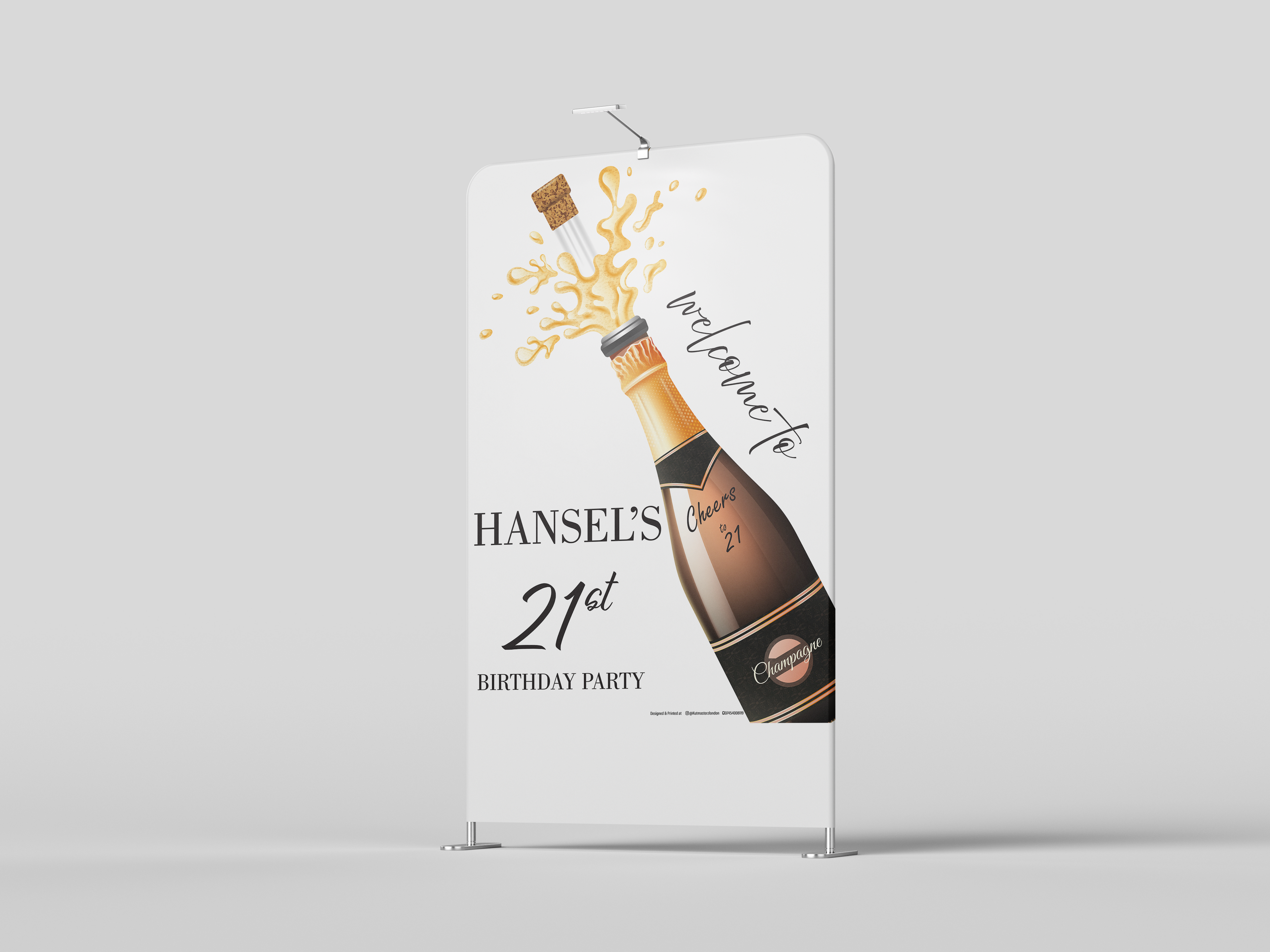 Customizable Welcome Poster – Perfect for Every Occasion!