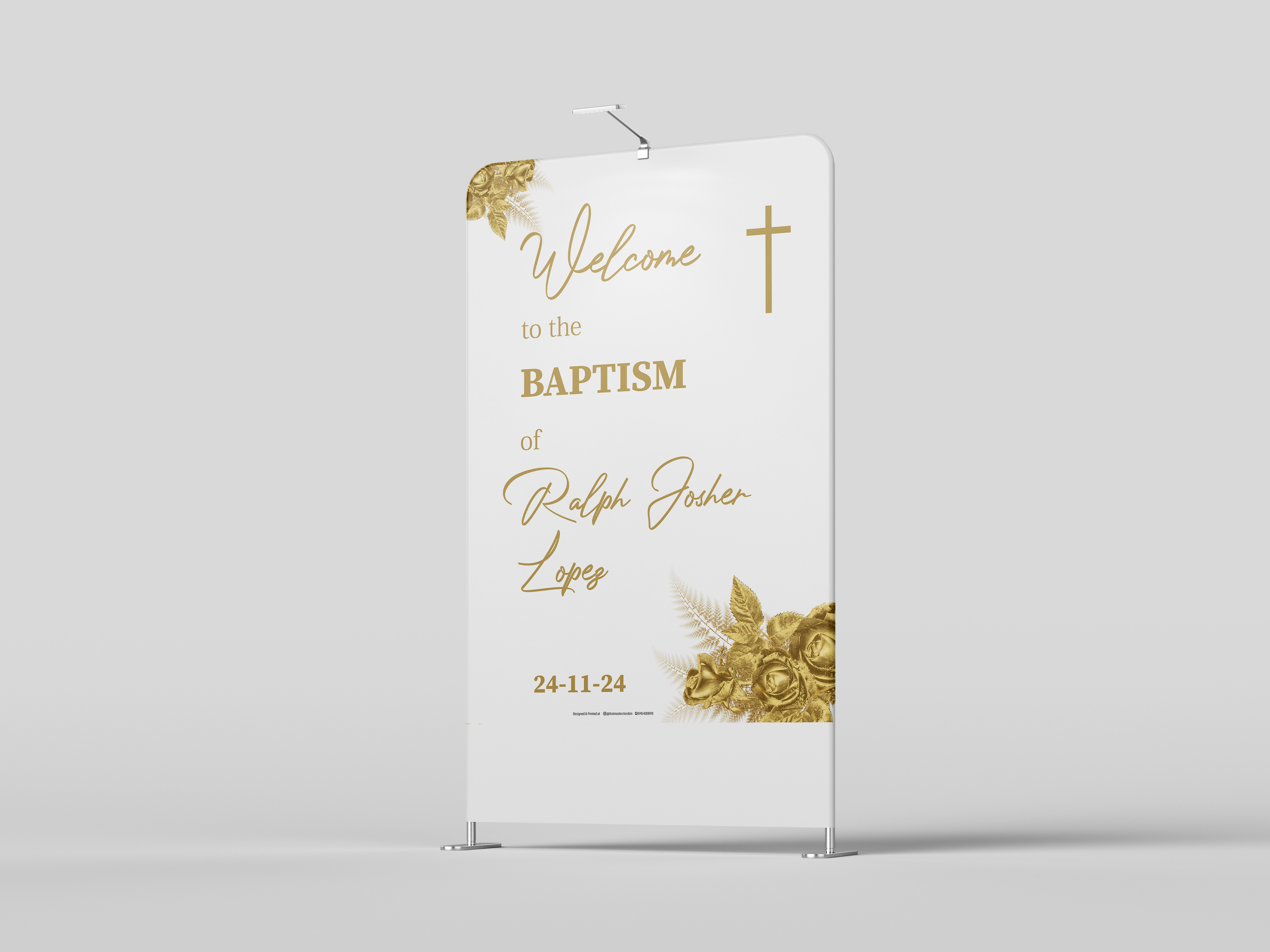 Customizable Welcome Poster – Perfect for Every Occasion!