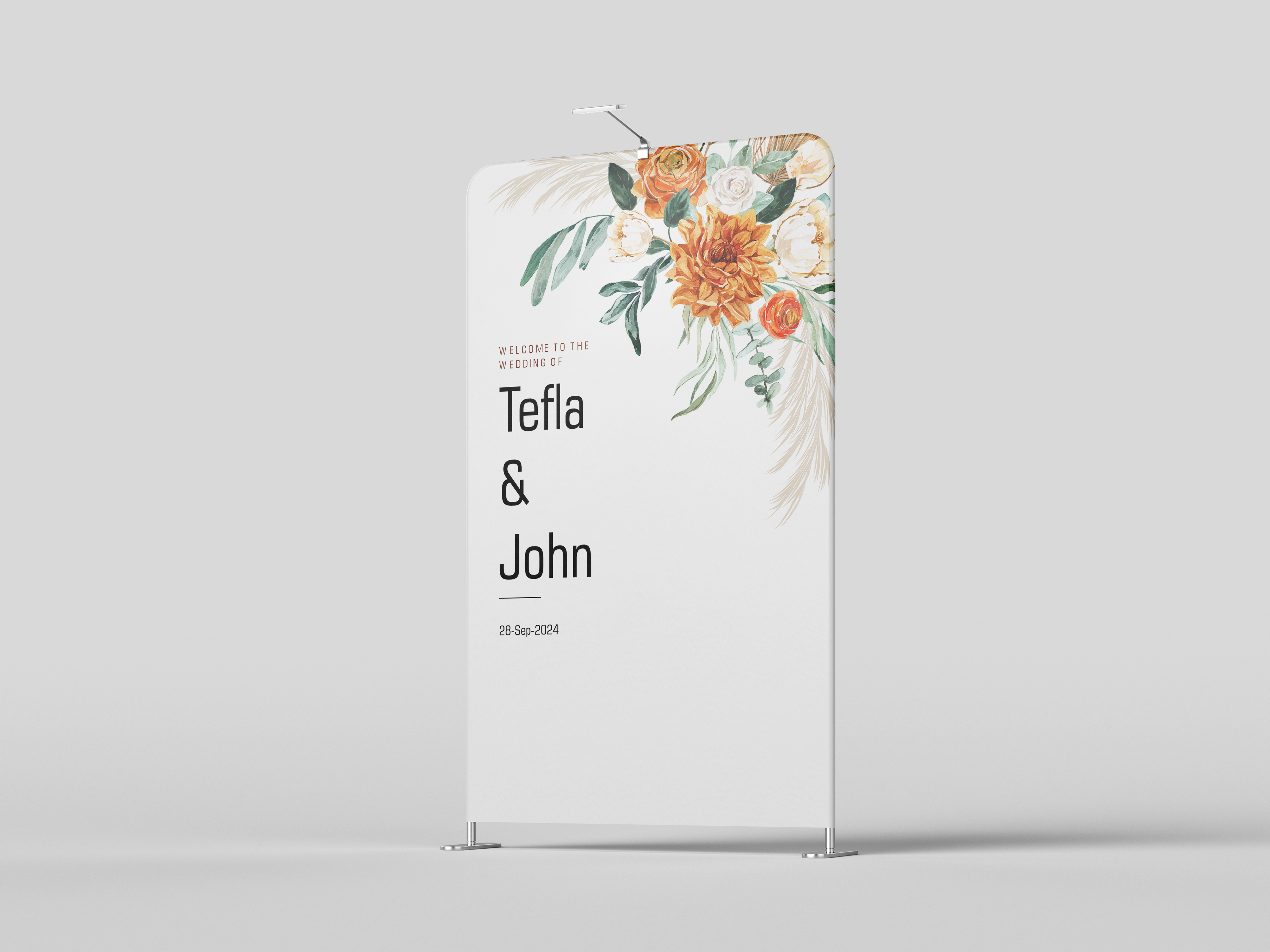 Customizable Welcome Poster – Perfect for Every Occasion!