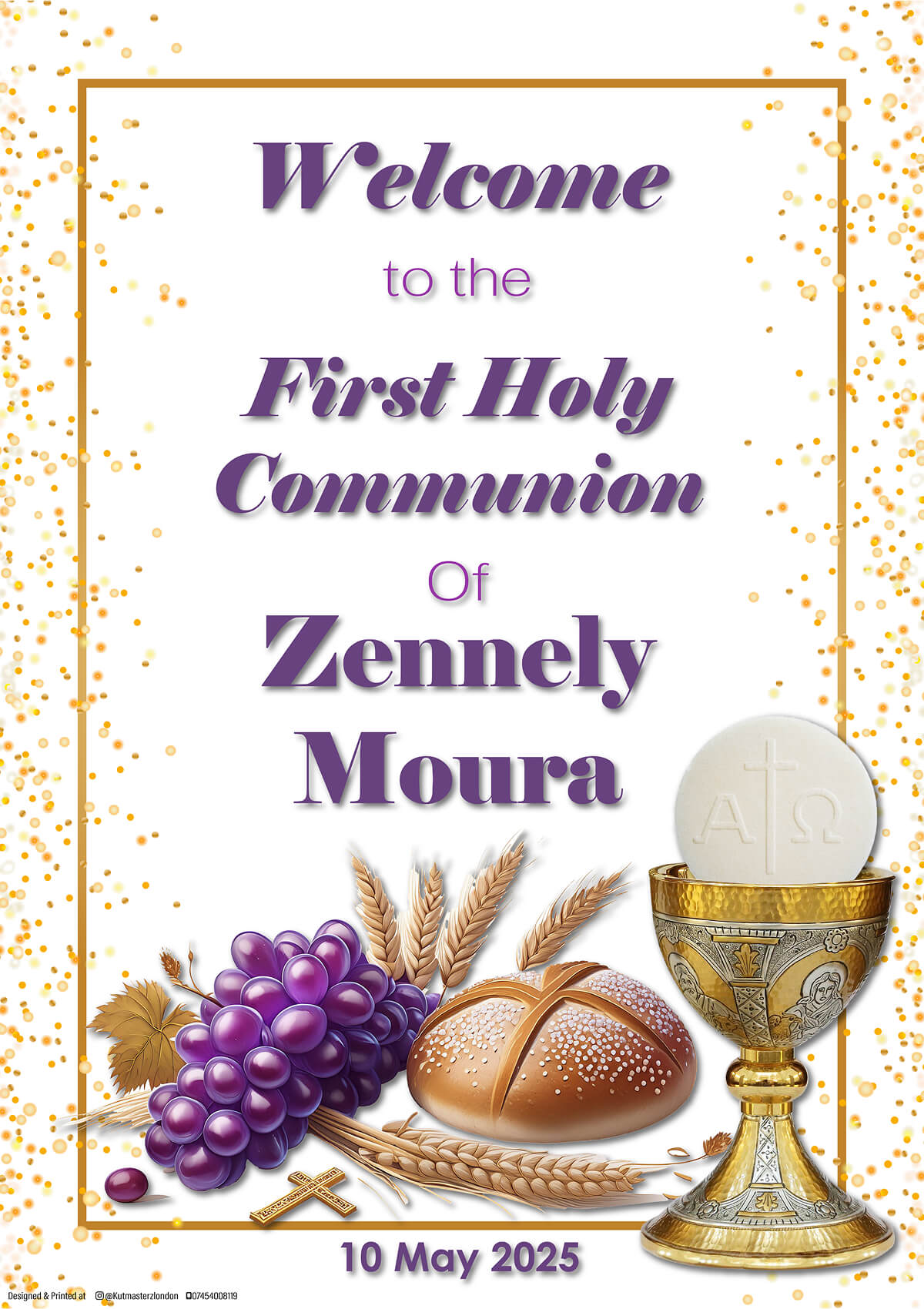 Customizable Welcome Poster – Perfect for Every Occasion!