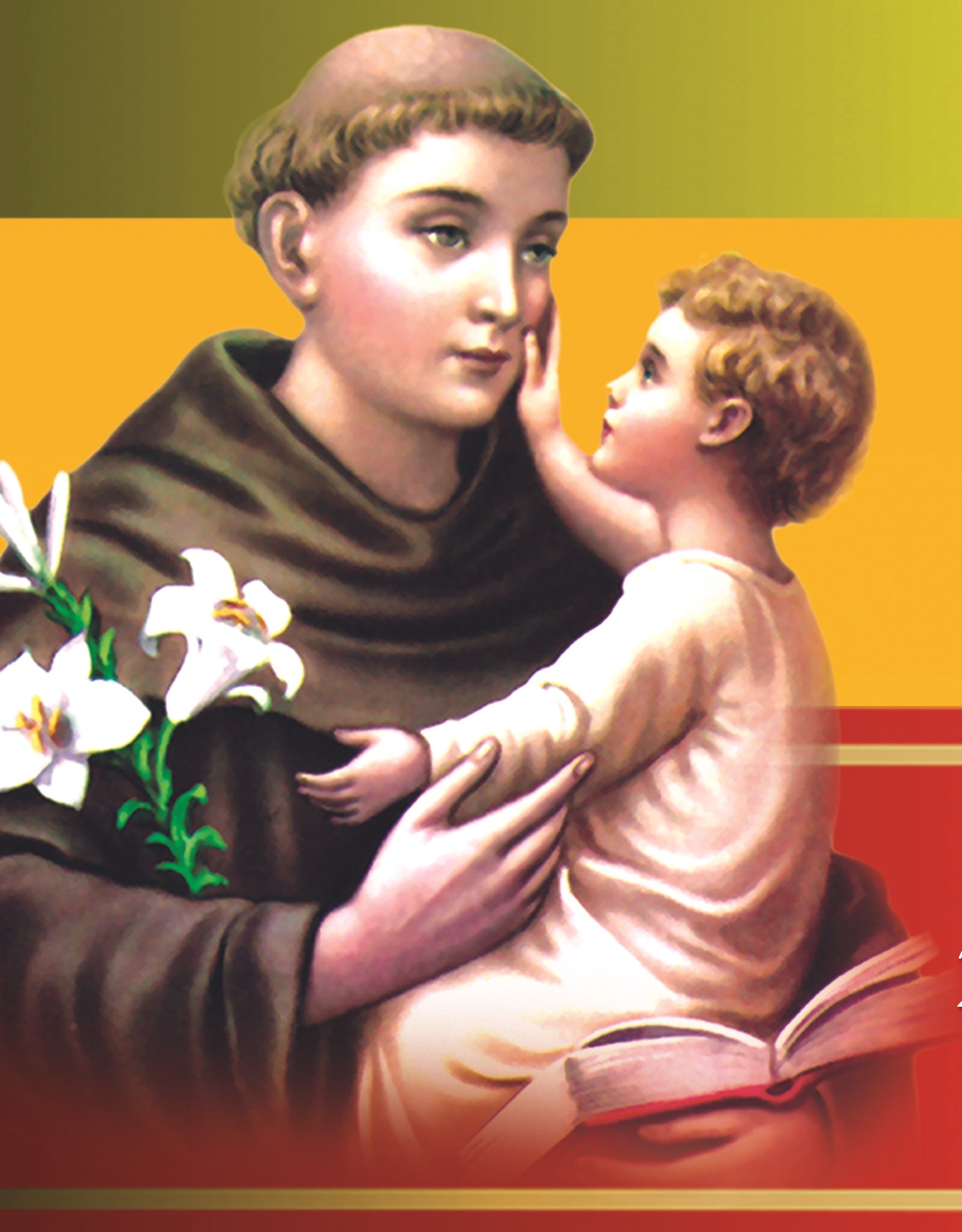St Anthony  poster A4 Poster