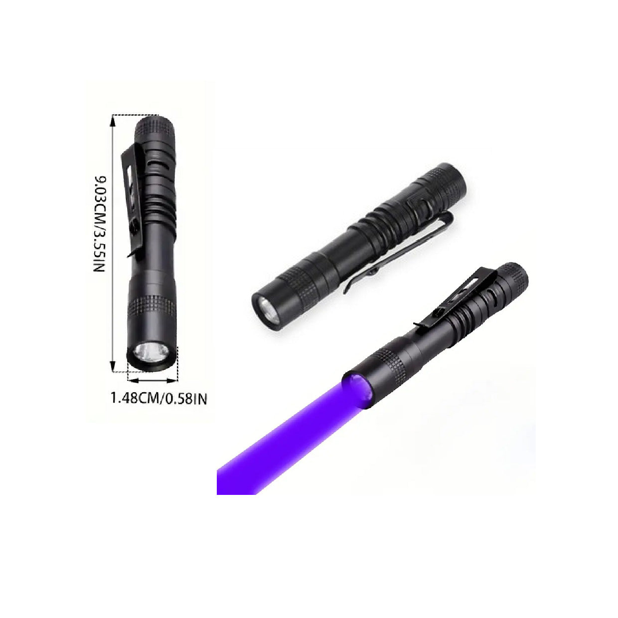 UV torch for checking uv tickets and uv prints